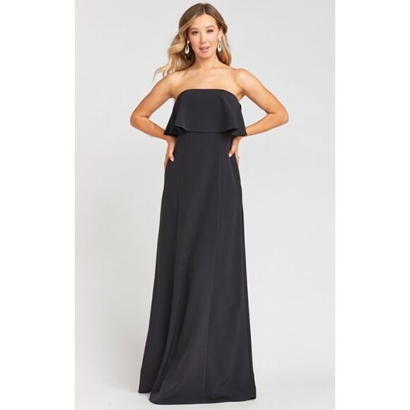 Show me your MuMu Monaco Ruffle Maxi Dress - Picture 2 of 11